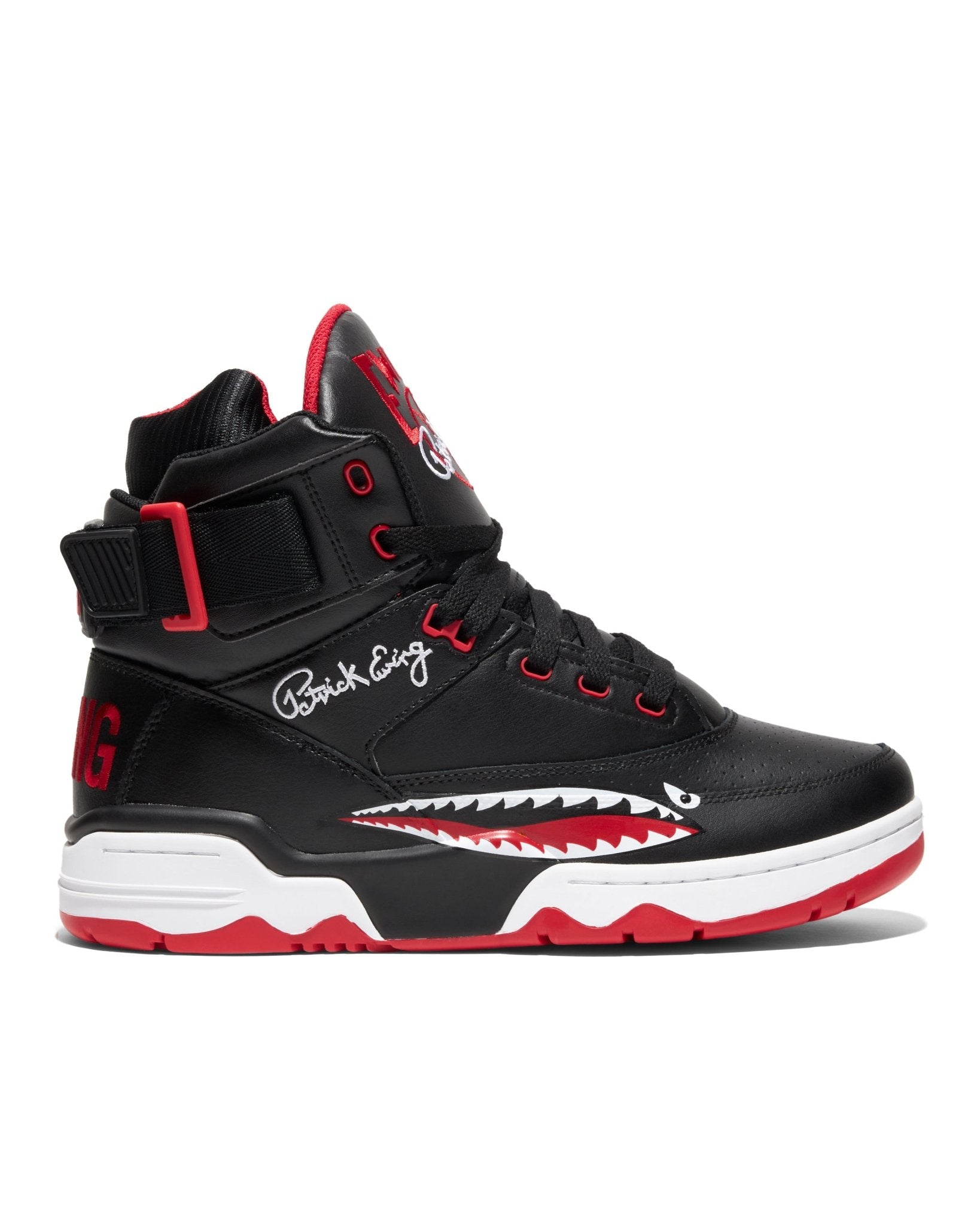 33 HI Black, Red White Ewing Athletics – Ewing Athletics