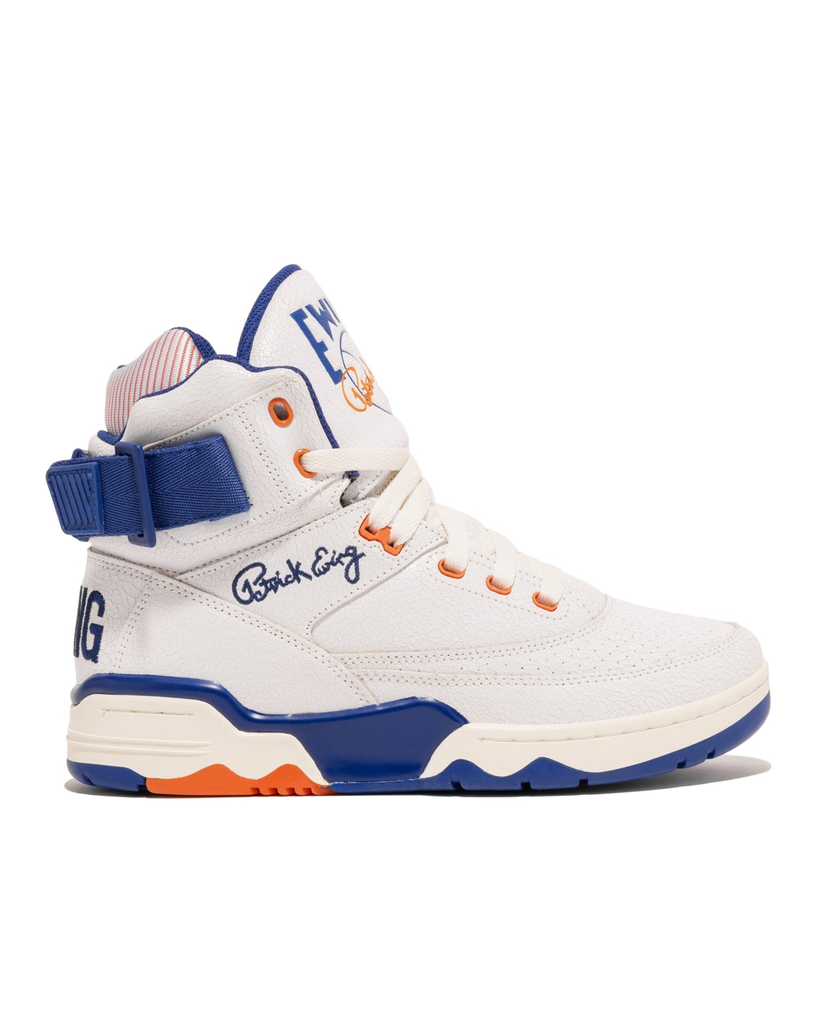 White, Blue, And Orange 33 HI VINTAGE Sneaker – Ewing Athletics