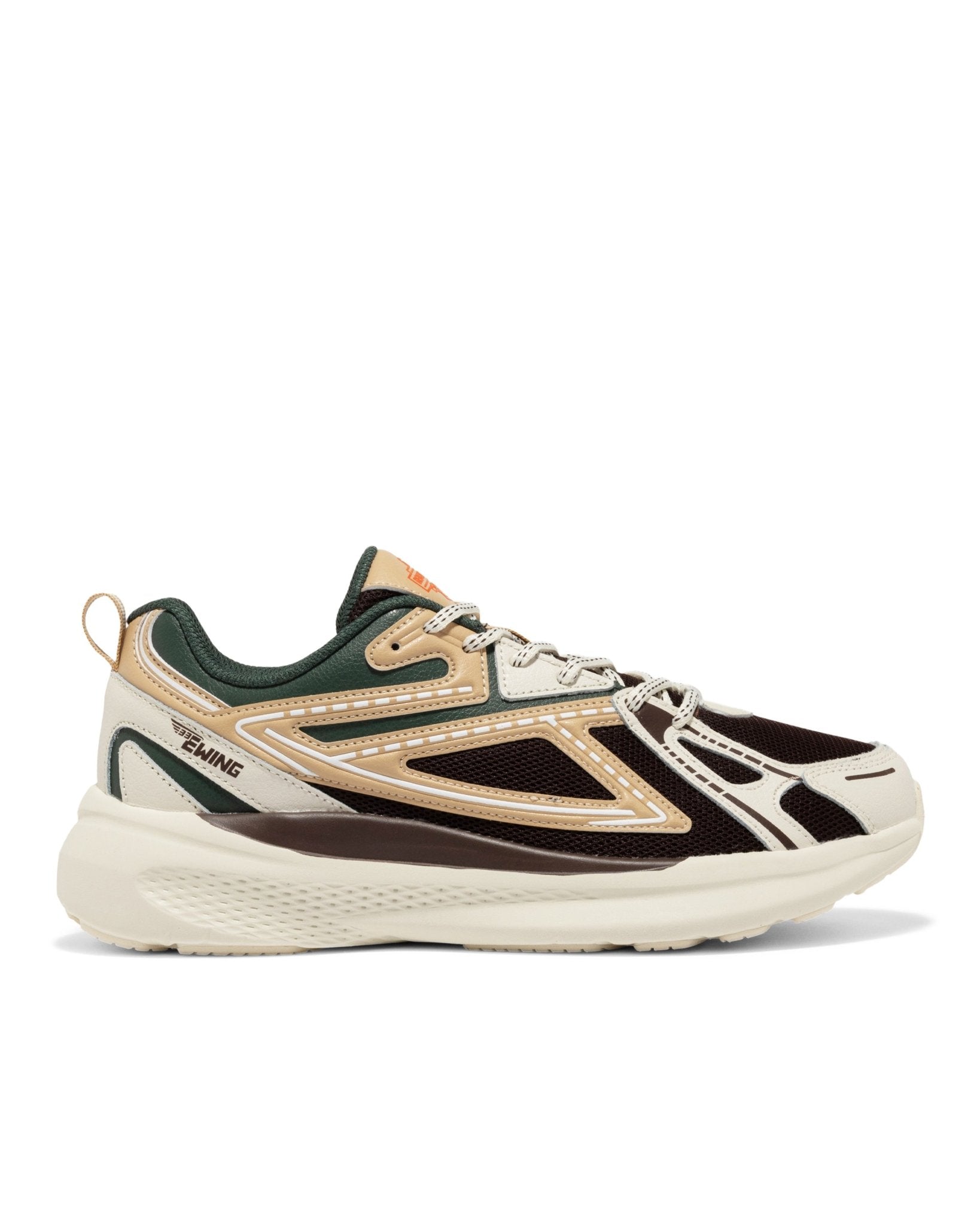 FASTBREAK RUNNER - Off White/Green – Ewing Athletics