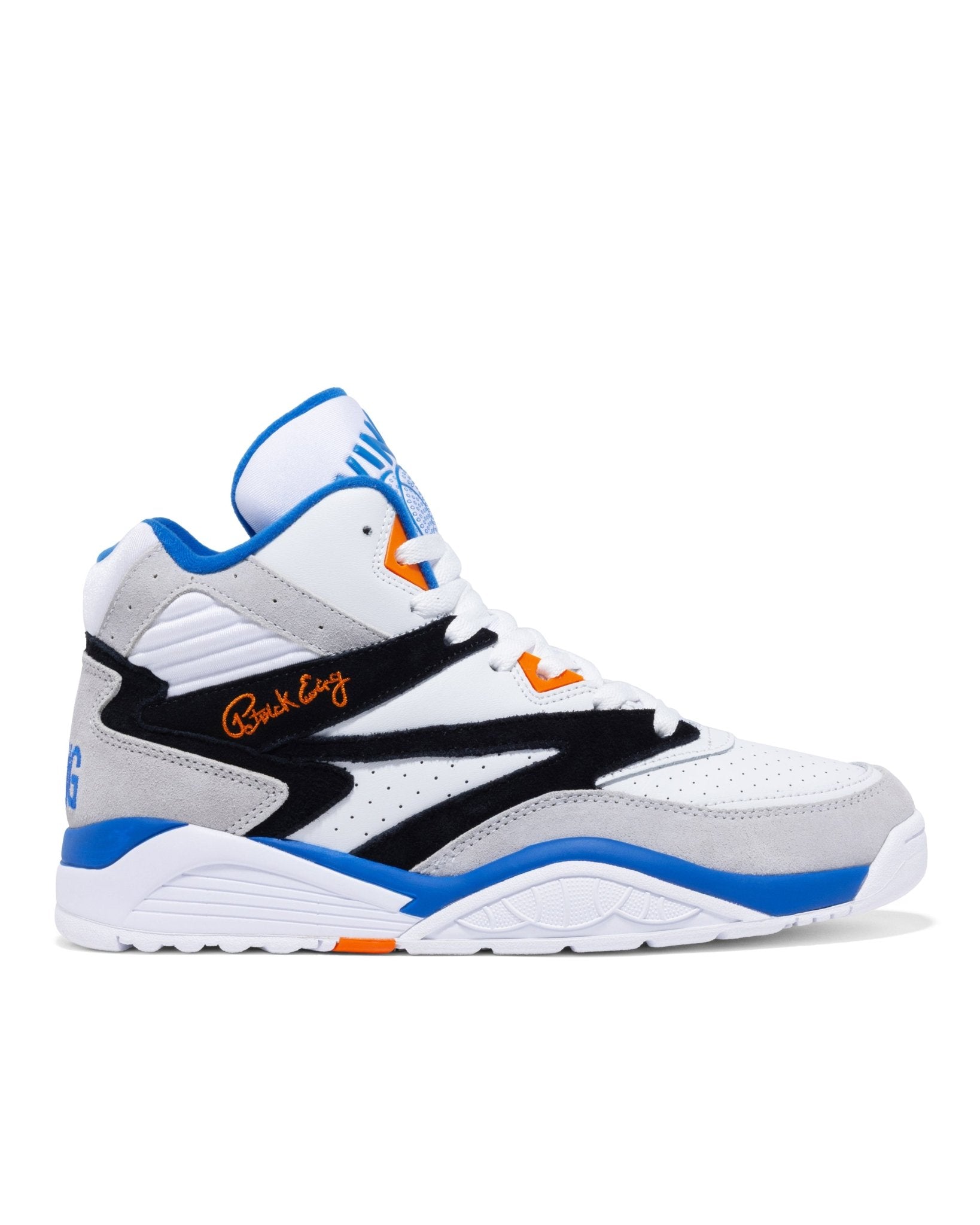 Sport Lite Shoe | White, Grey, Royal & Orange – Ewing Athletics
