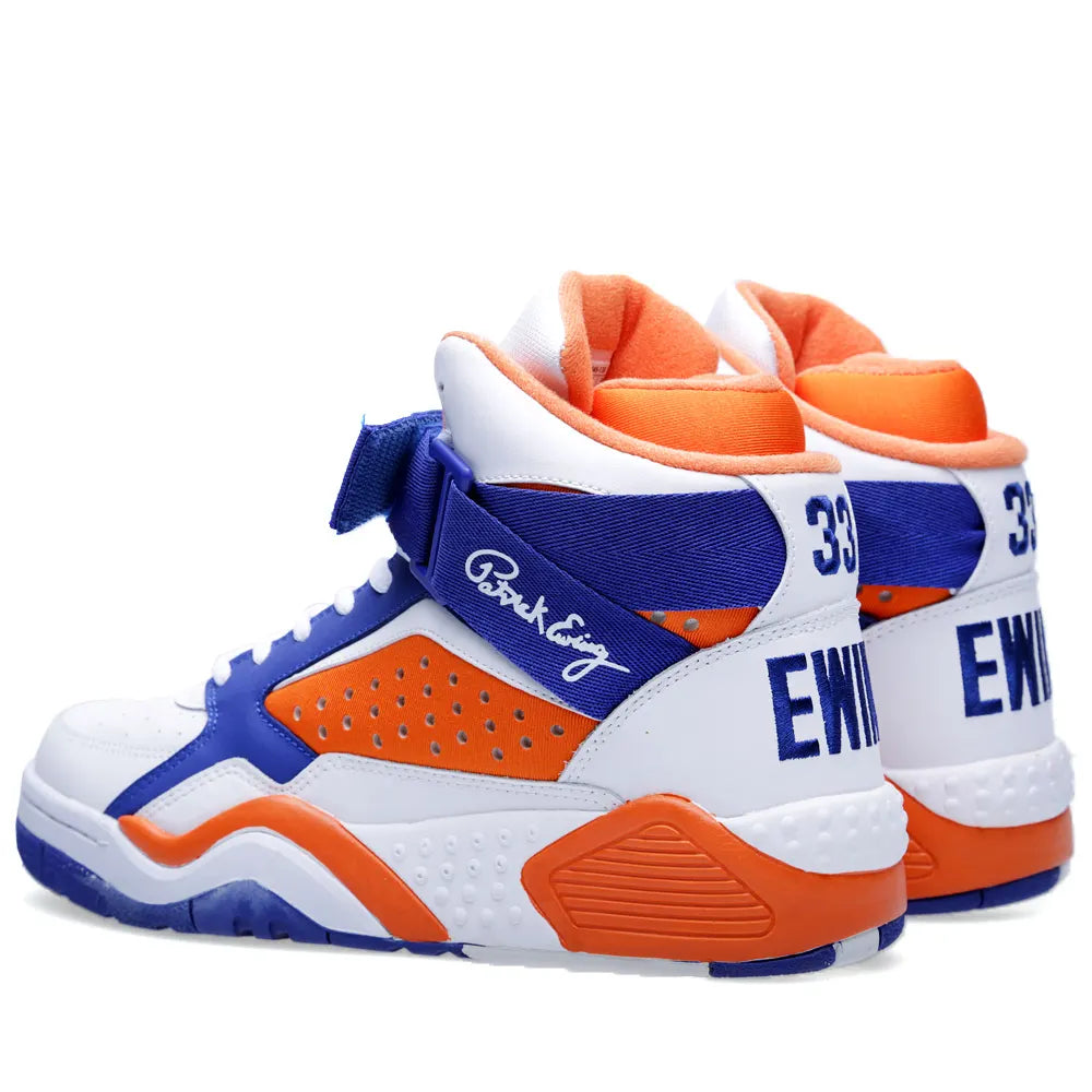 Orange blue and white 2025 shoes