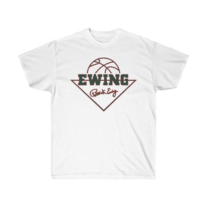 Ewing Green Red Logo Tee