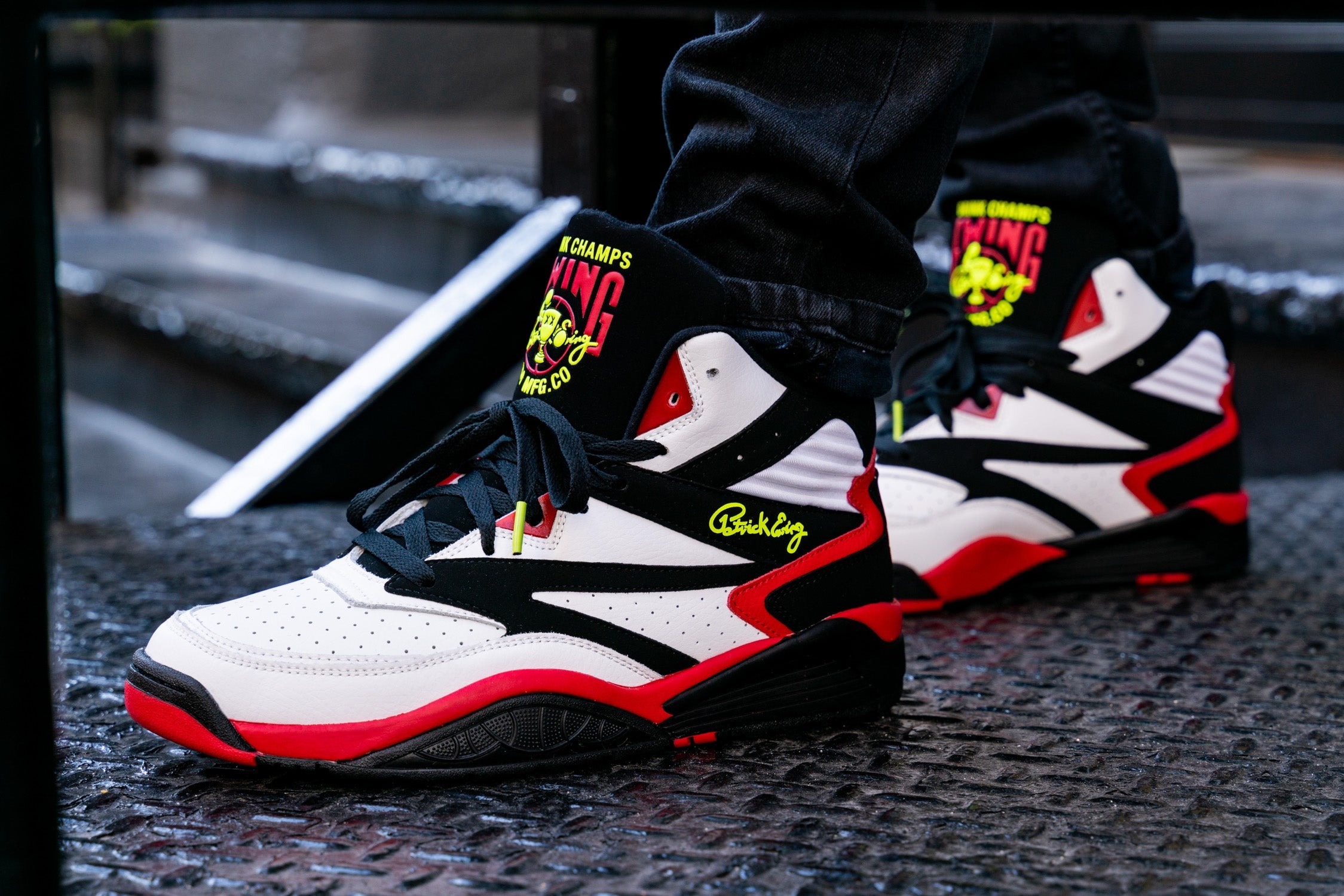 DRINK CHAMPS MAKES SOME NOISE WITH NEW SNEAKER RELEASE - Ewing Athletics