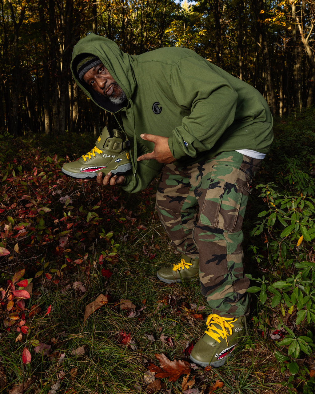 Ewing x Kool G Rap 33 HI "Kool G.I. Rap" - Ewing Athletics