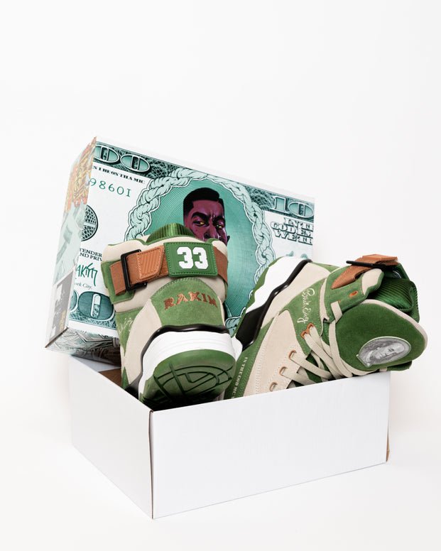 Step into Nostalgia and Style with Ewing Athletics' 33 Hi x Rakim “Paid in Full" Sneakers - Ewing Athletics