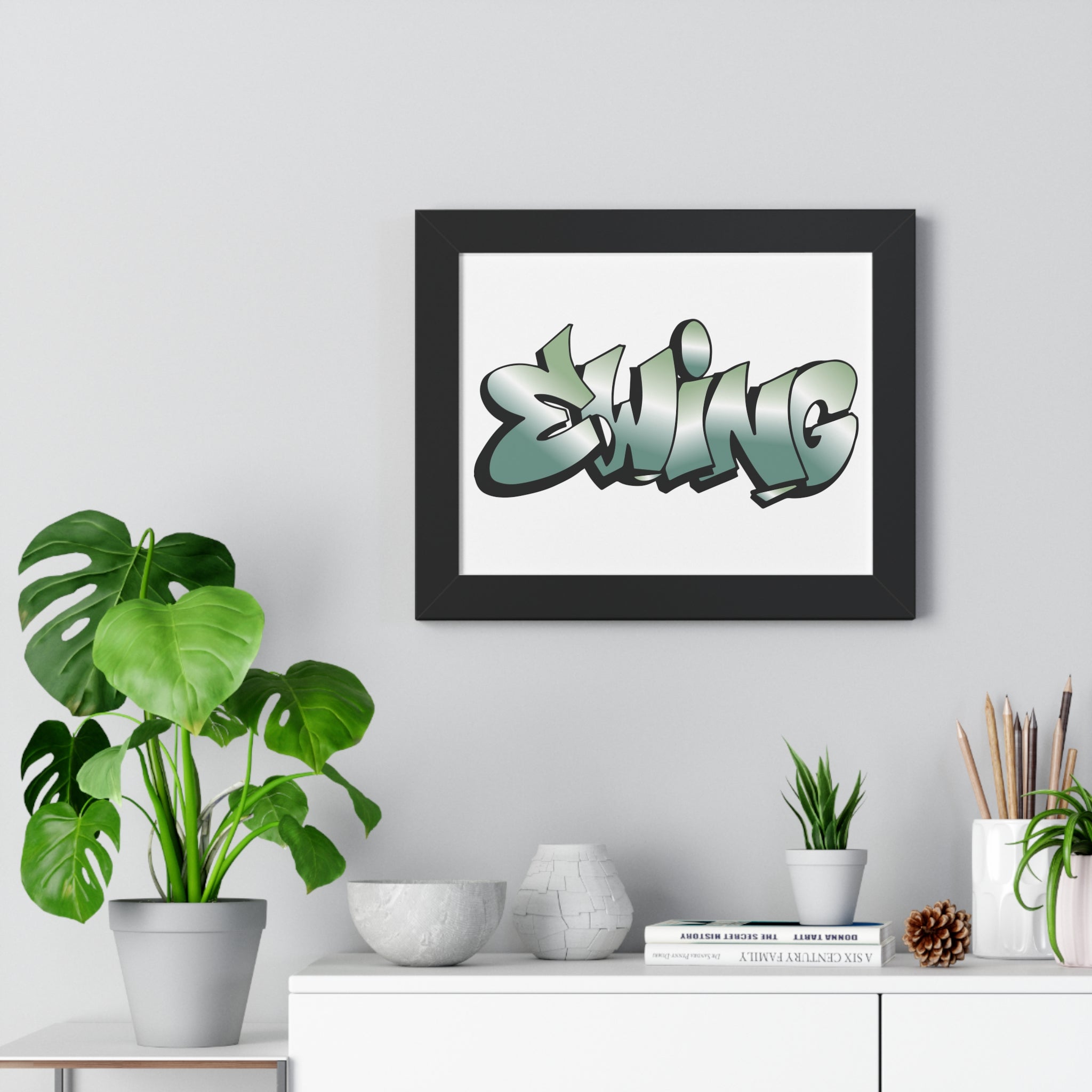 Ewing x Cope Framed Horizontal Poster