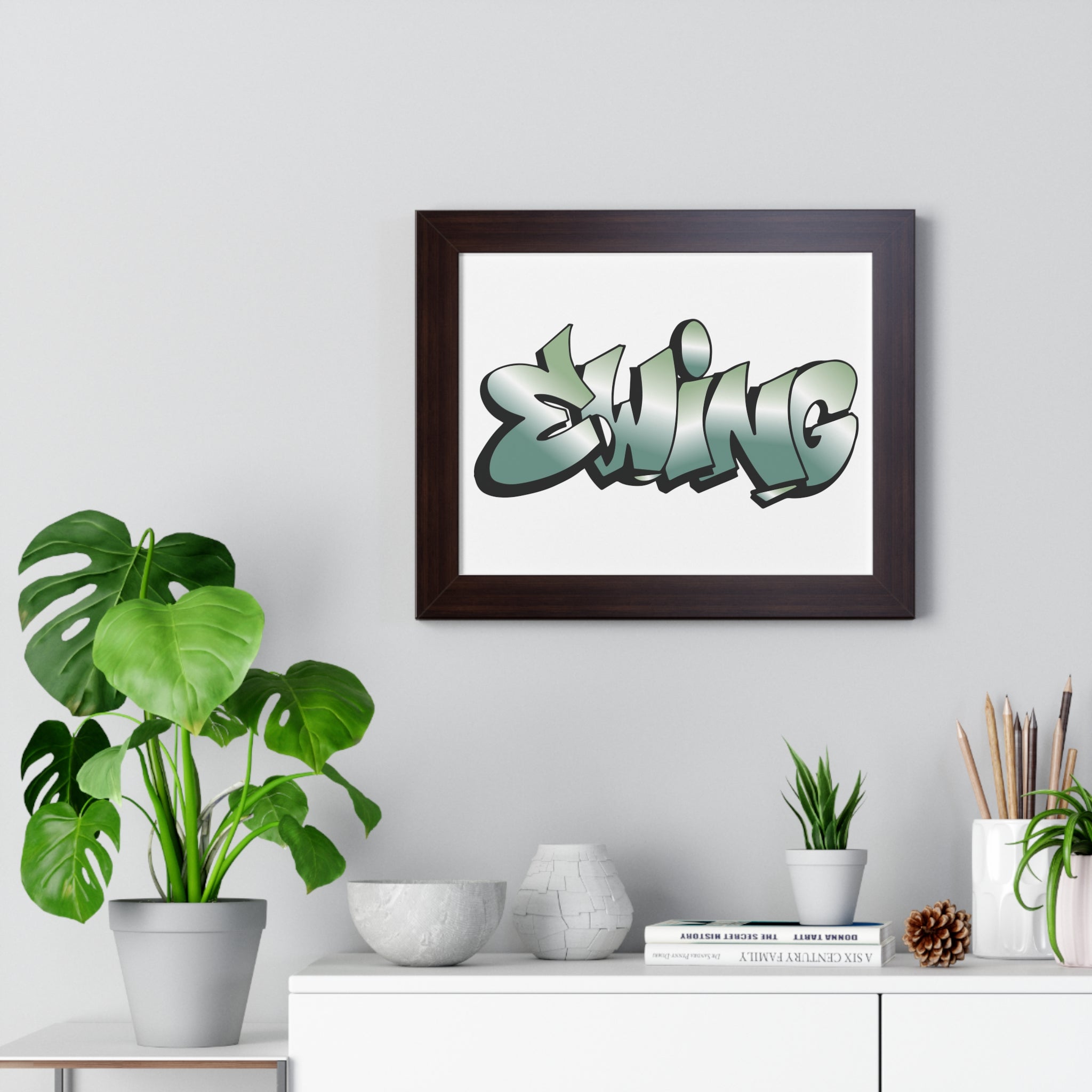 Ewing x Cope Framed Horizontal Poster