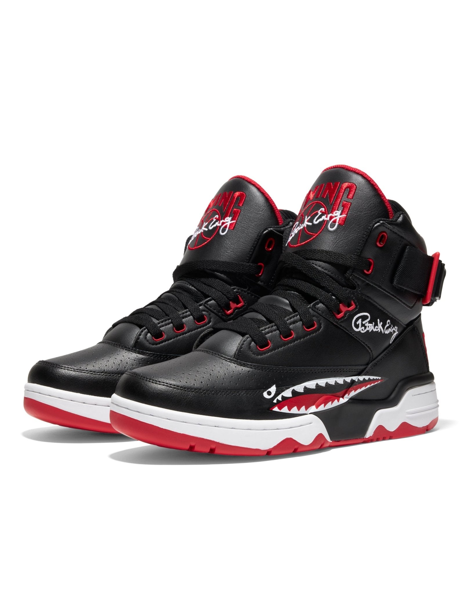 33 HI Black/Red/White SHARK - Ewing Athletics