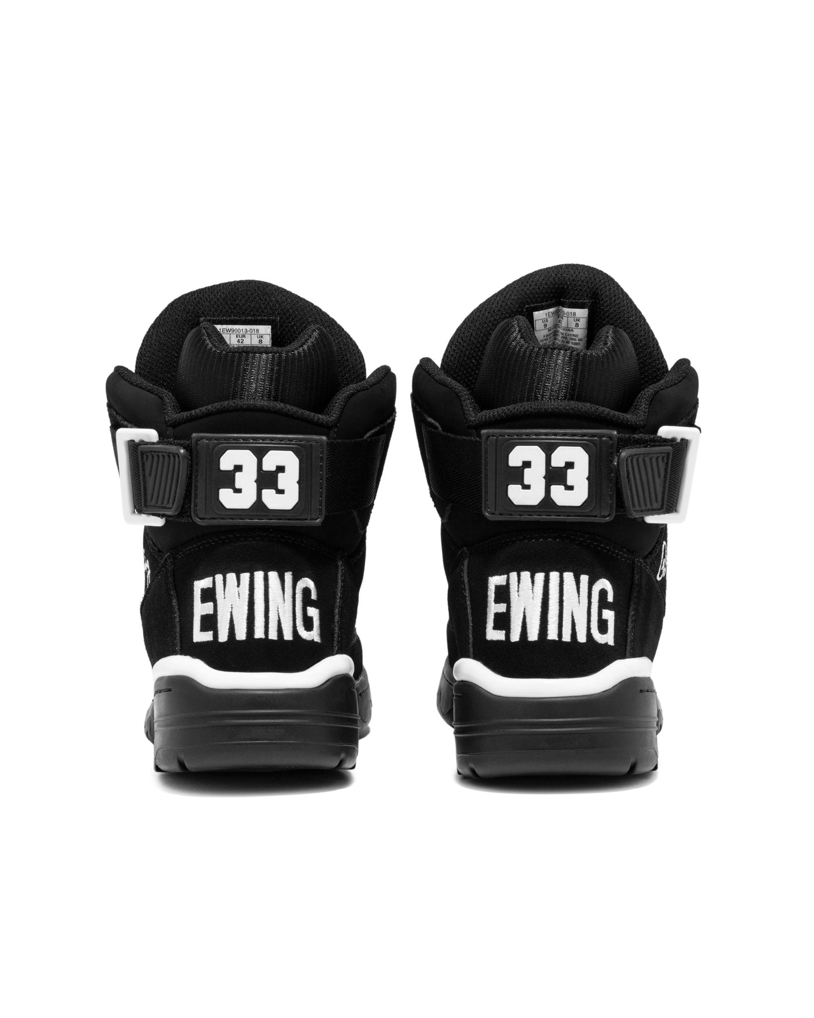 33 HI OG Black Suede/White PREORDER - Ewing Athletics