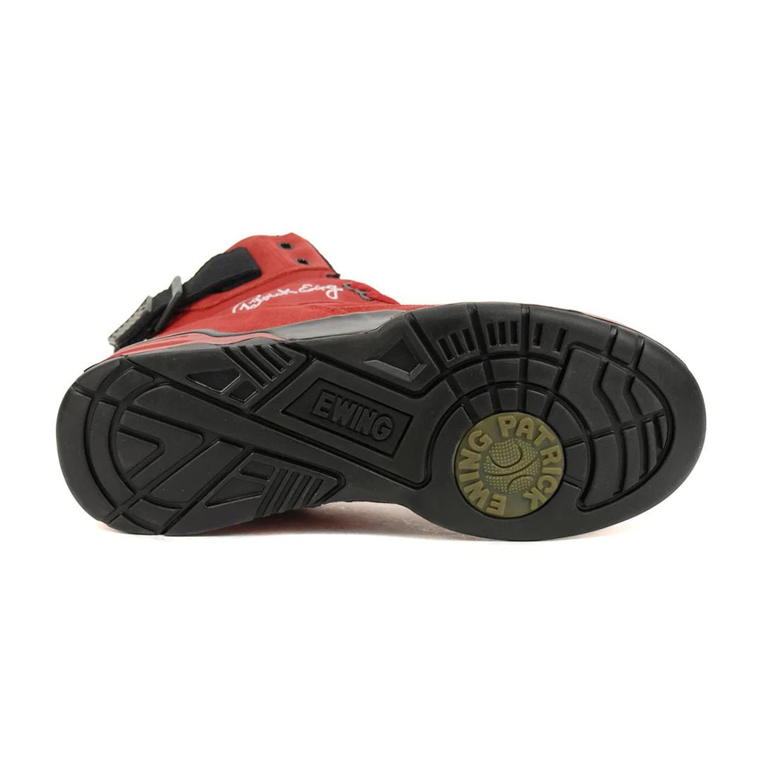 33 HI OG Red Suede/White/Black - Ewing Athletics