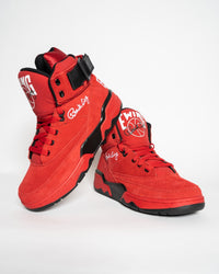 33 HI OG Red Suede/White/Black - Ewing Athletics