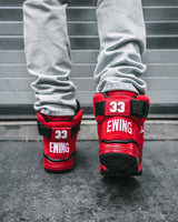 33 HI OG Red Suede/White/Black - Ewing Athletics
