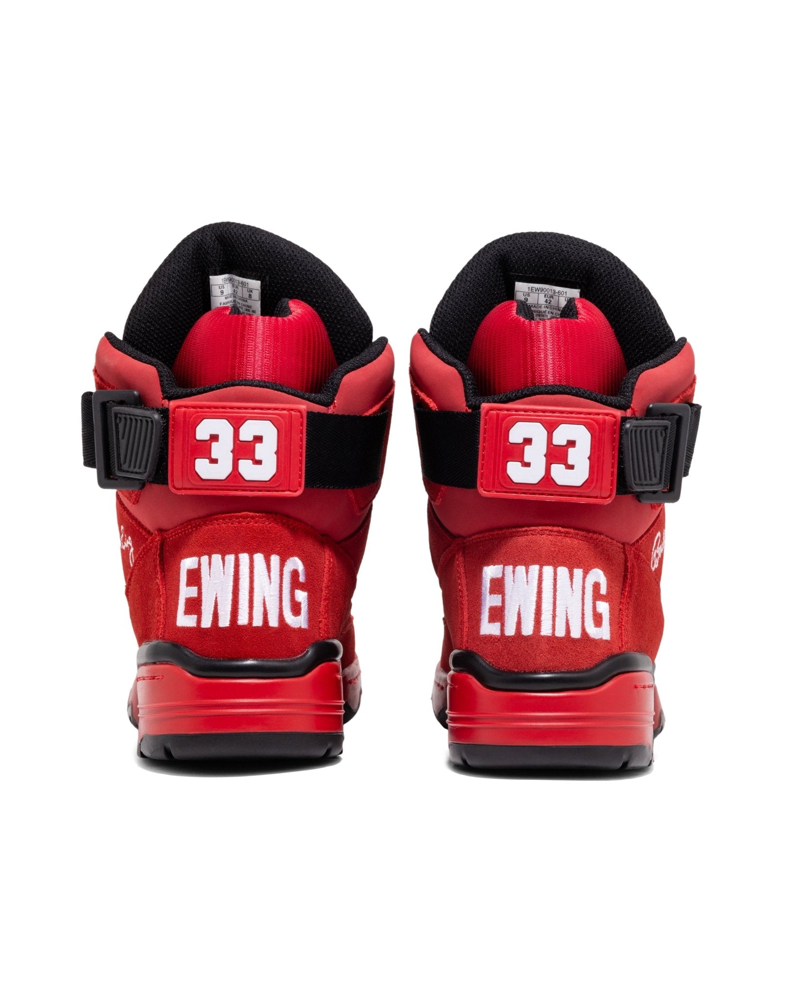 33 HI OG Red Suede/White/Black PREORDER - Ewing Athletics