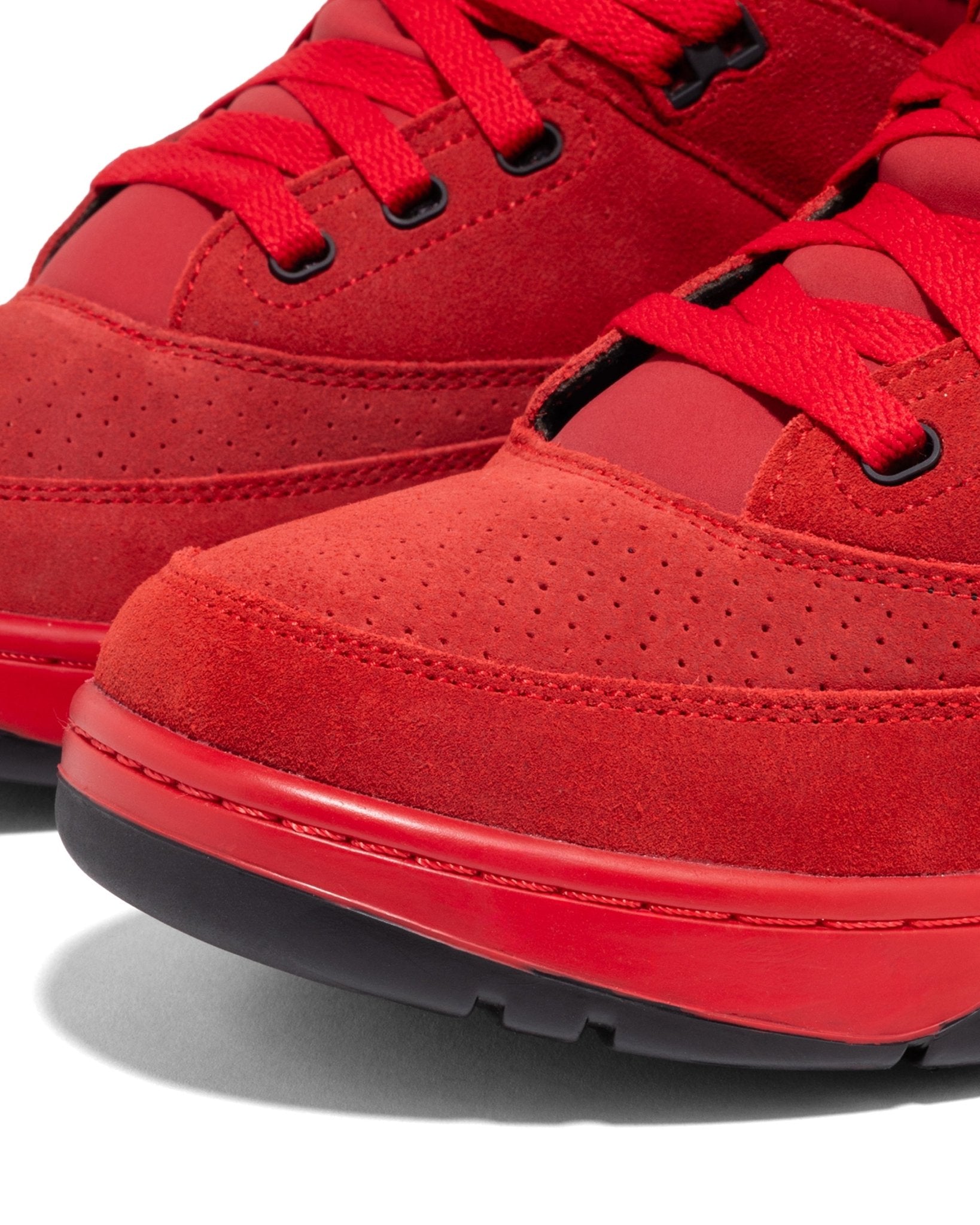 Men's 33 HI | Red Suede, Black, And White – Ewing Athletics