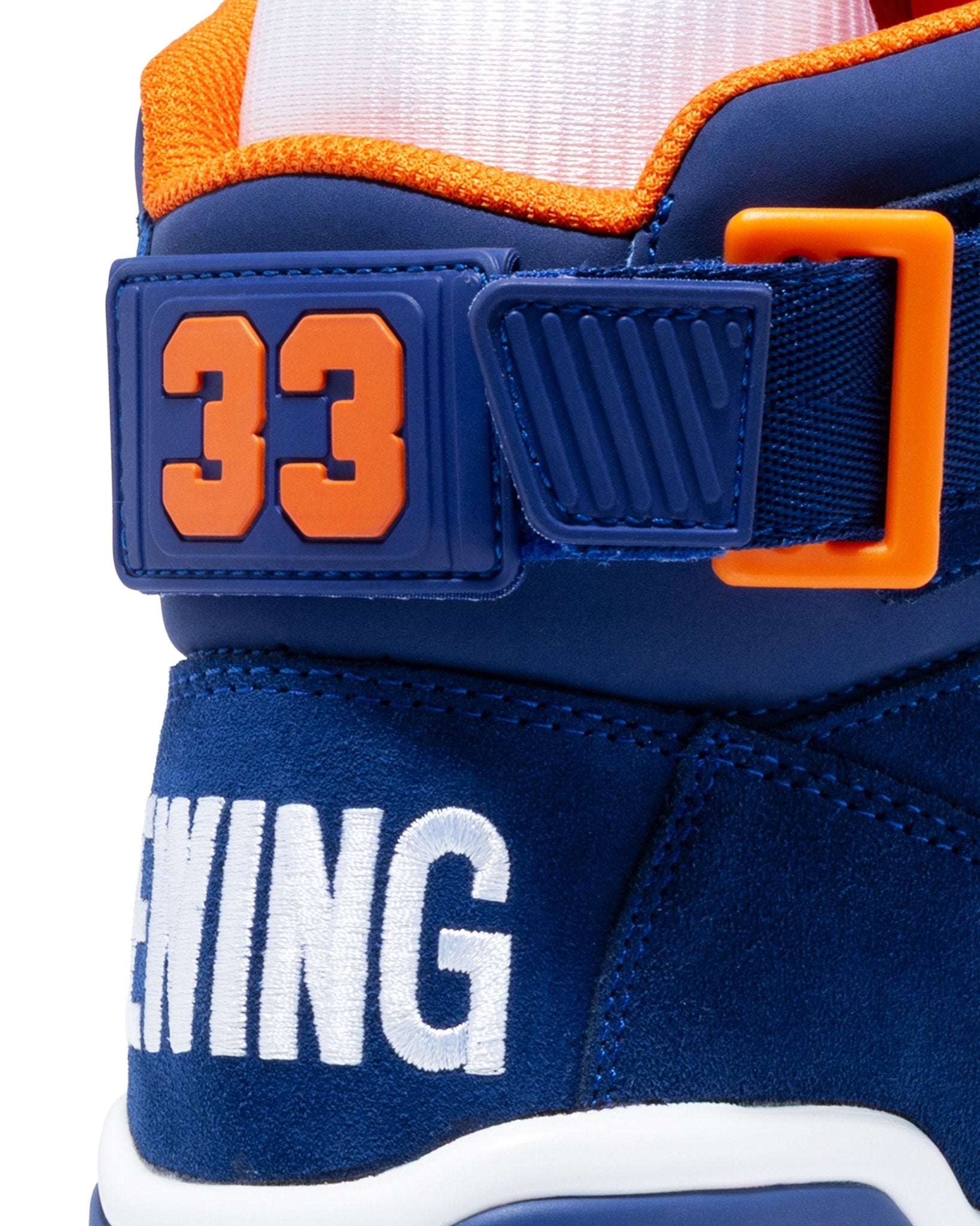 Men's 33 HI Royal | Suede, White, And Orange – Ewing Athletics