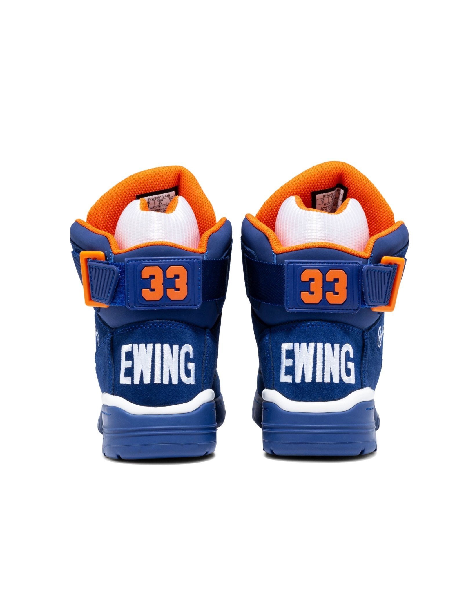 Men's 33 HI Royal | Suede, White, And Orange – Ewing Athletics