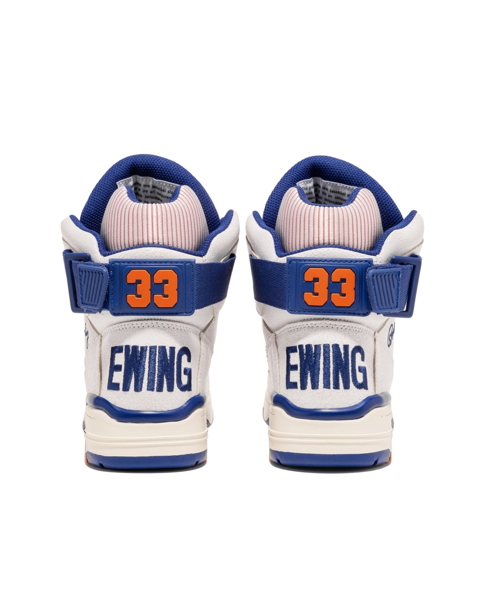 33 HI OG VINTAGE White/Blue/Orange - Ewing Athletics