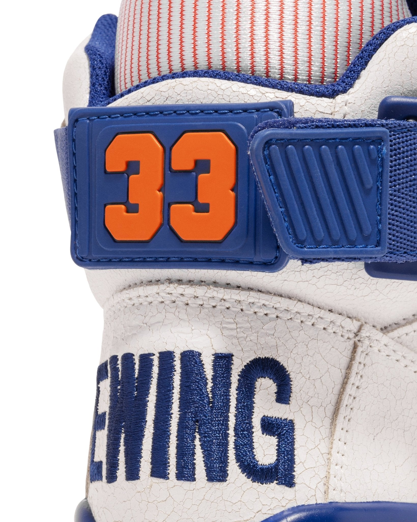 White, Blue, And Orange 33 HI VINTAGE Sneaker – Ewing Athletics