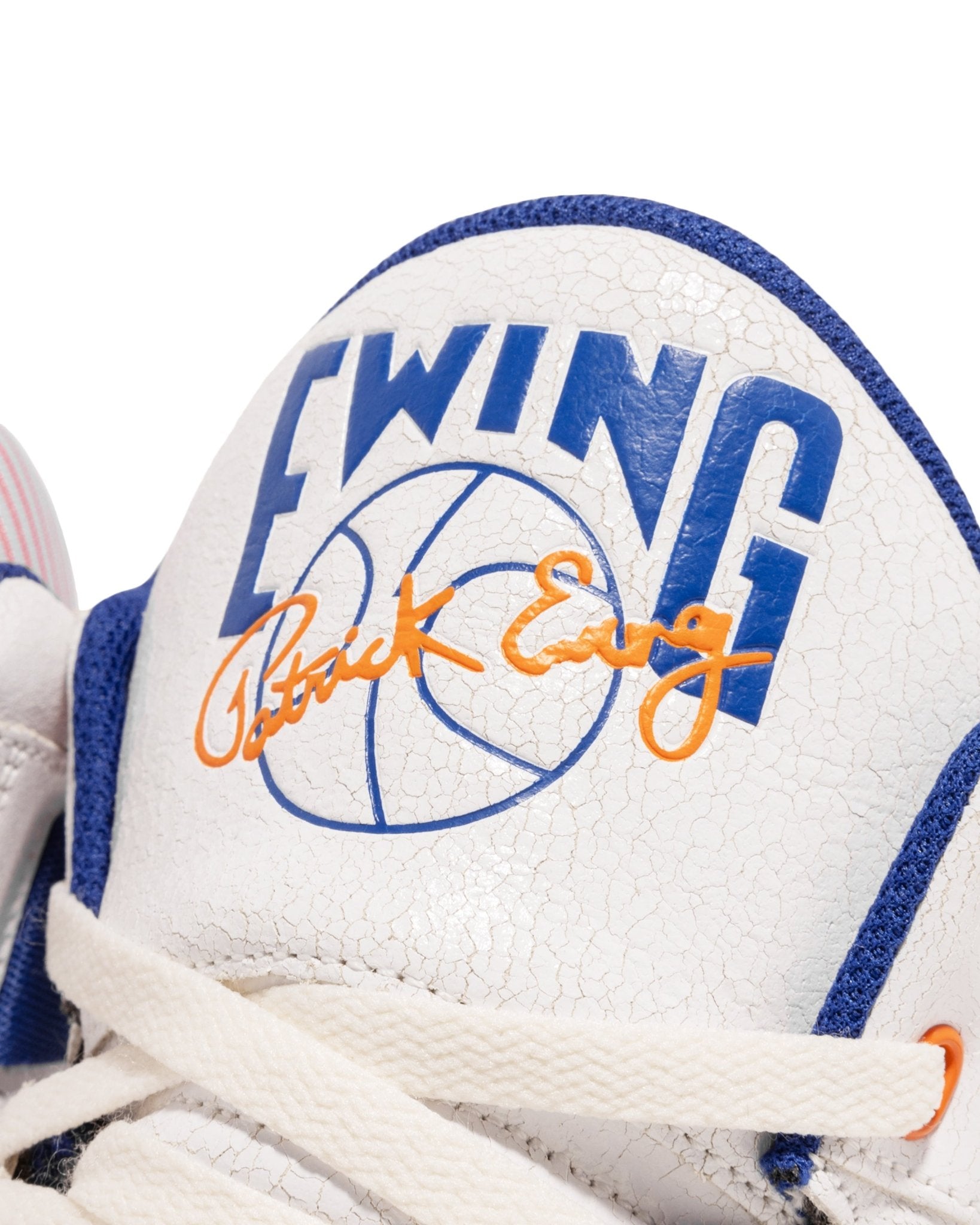 33 HI OG VINTAGE White/Blue/Orange - Ewing Athletics