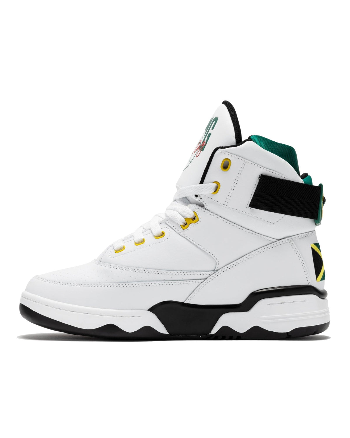 33 HI OG White/Black/Green/Yellow JAMAICA PREORDER - Ewing Athletics
