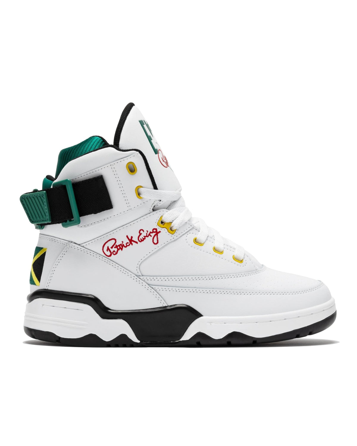 33 HI OG White/Black/Green/Yellow JAMAICA PREORDER - Ewing Athletics