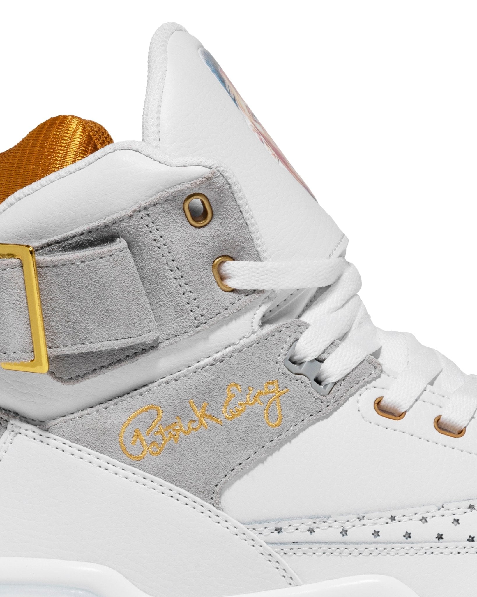 33 HI White/Grey/Gold/Ice x LAURENS J – Ewing Athletics