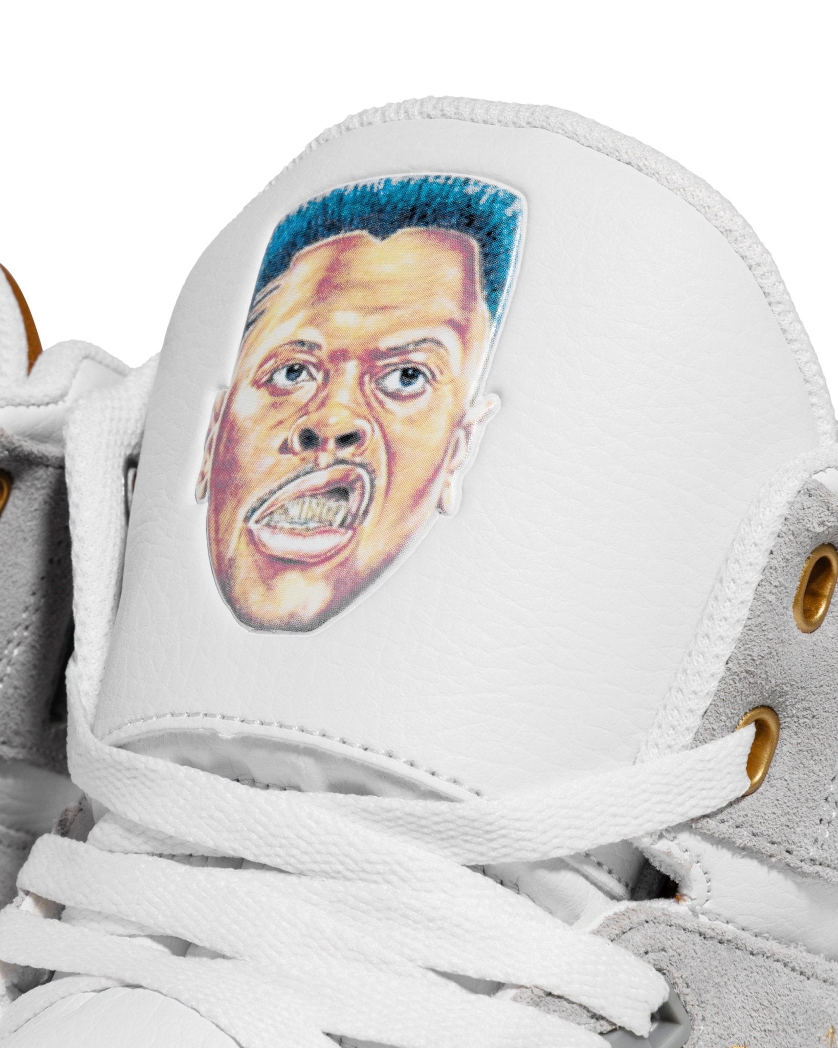 33 HI White/Grey/Gold/Ice x LAURENS J – Ewing Athletics