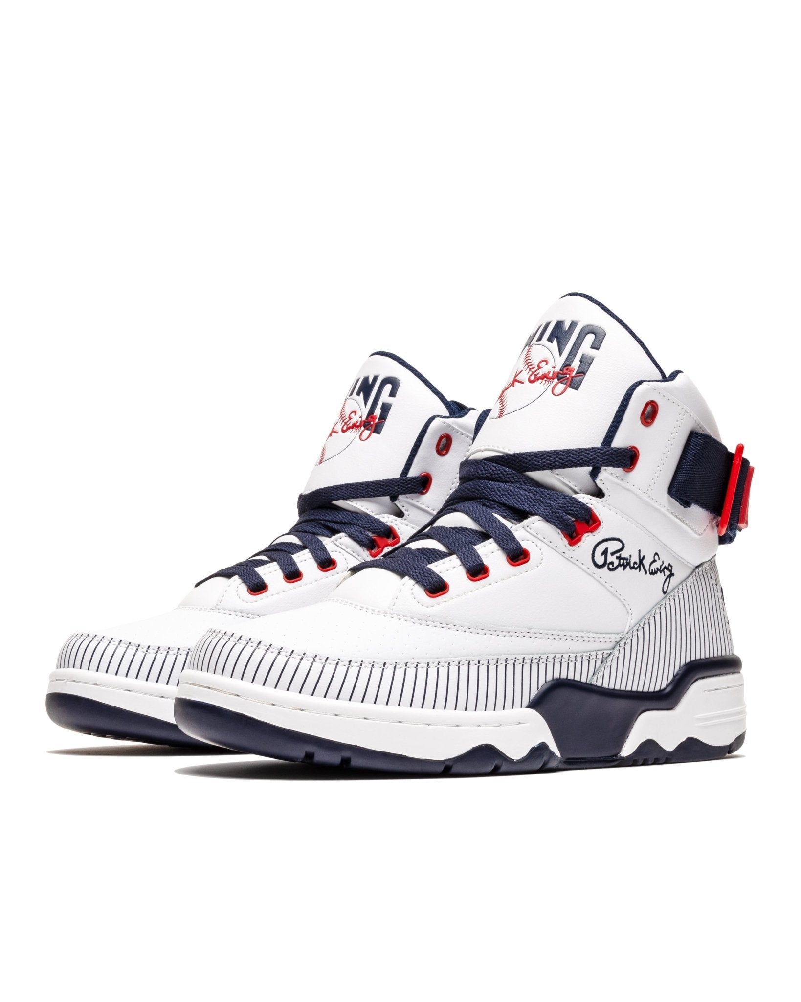 33 HI White/Navy/Red BRONX - Ewing Athletics