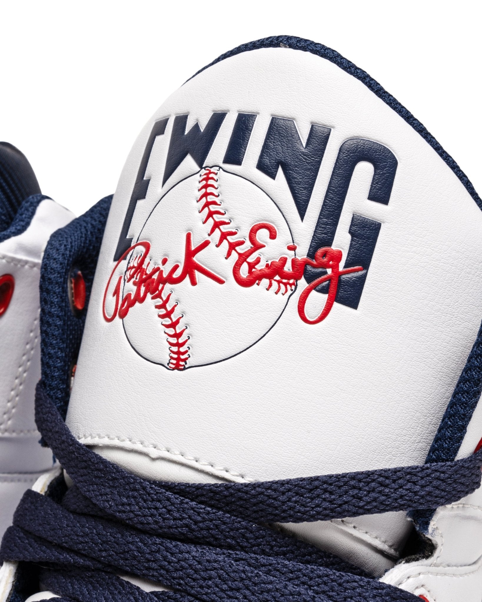 33 HI White/Navy/Red BRONX - Ewing Athletics