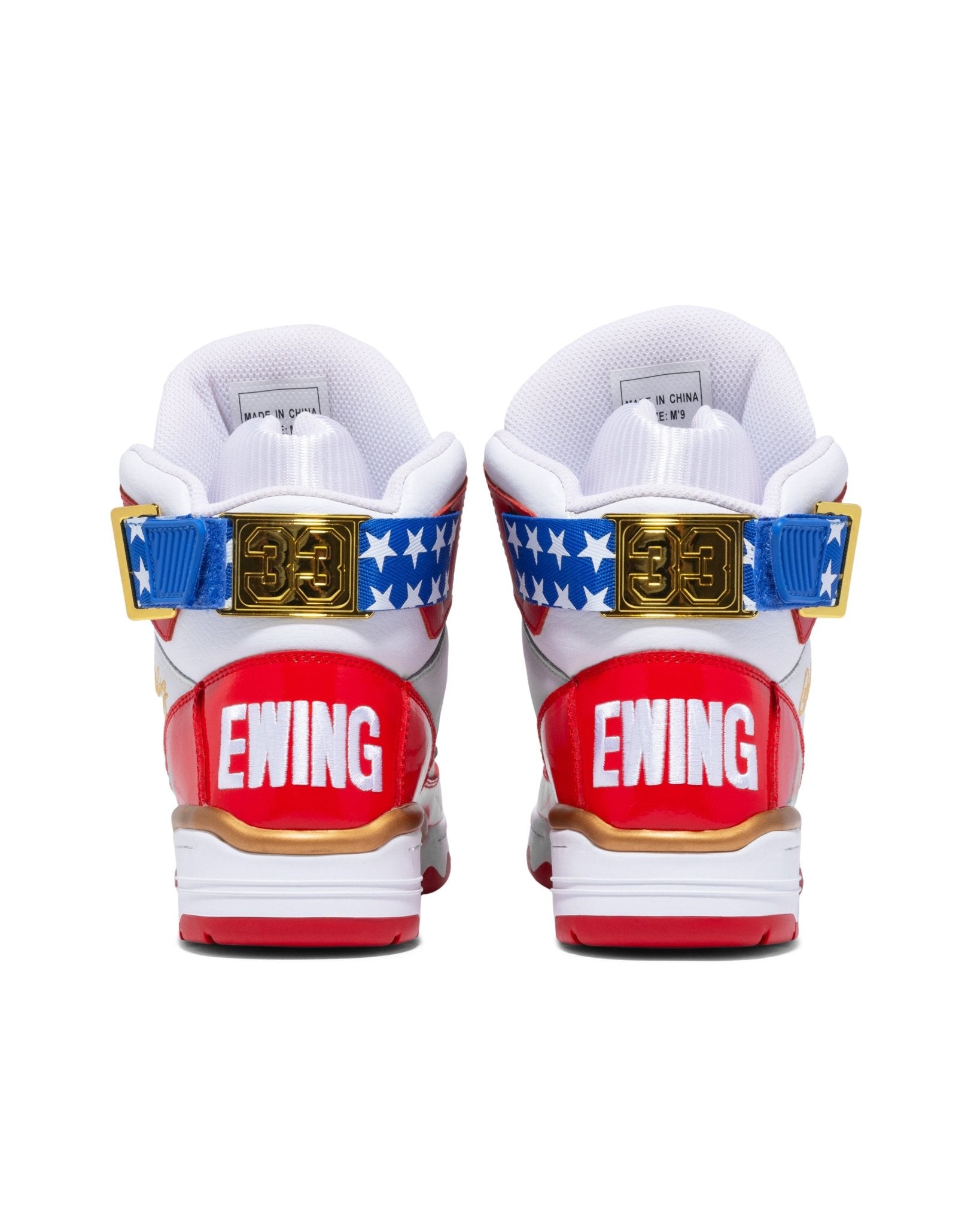 33 HI White/Red/Blue/Gold USA PREORDER - Ewing Athletics