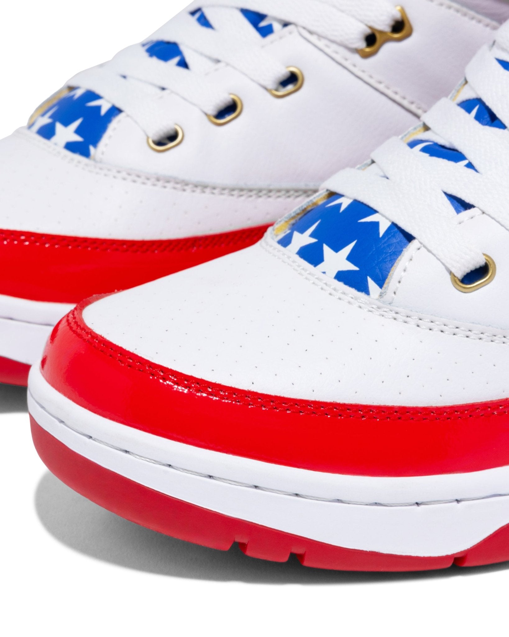 White, Red, Blue & Gold USA 33 HI | Men's – Ewing Athletics