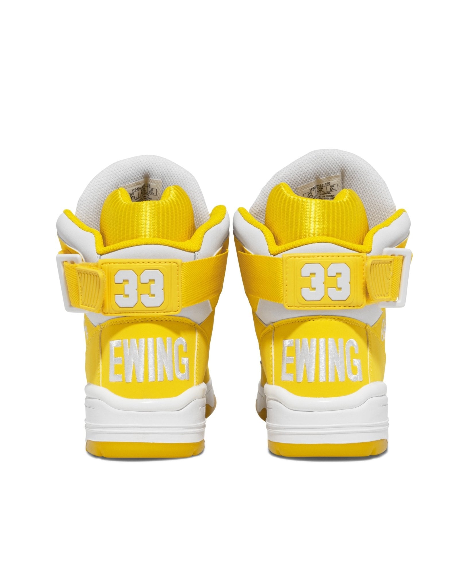 33 HI White/Yellow - Ewing Athletics