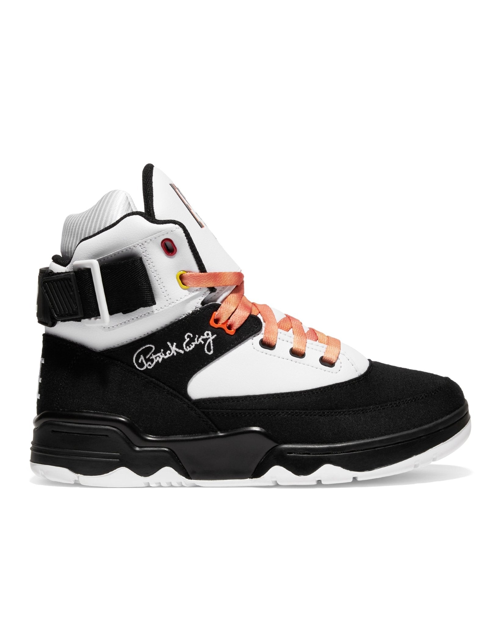 ピーナッツ PATRICK EWING ATHLETICS 33 HI x KID N PLAY White/Black/Multi