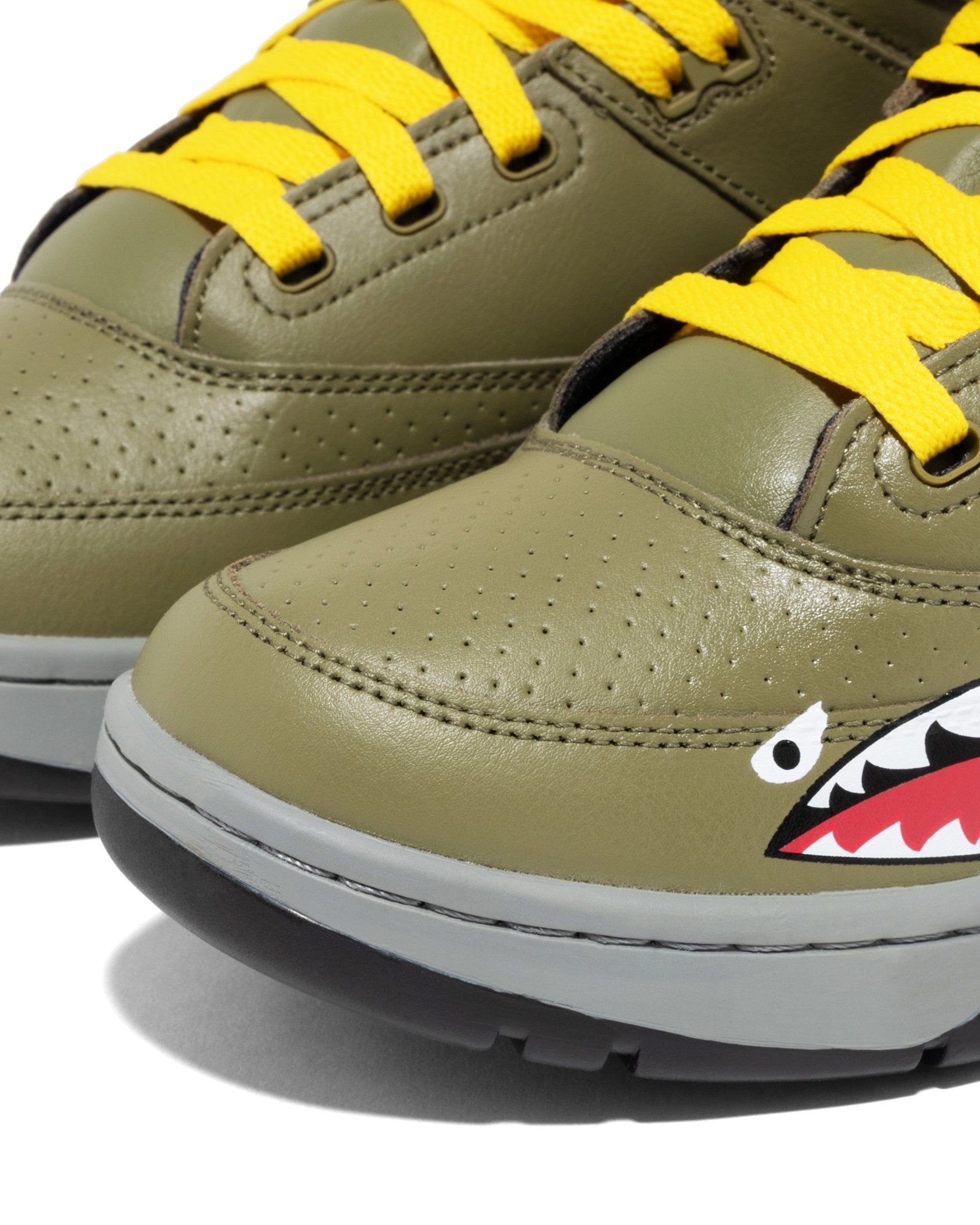 33 HI x KOOL G RAP Olive/Red/Yellow - Ewing Athletics