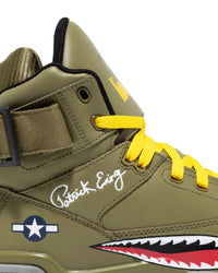 33 HI x KOOL G RAP Olive/Red/Yellow - Ewing Athletics