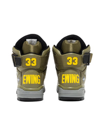 33 HI x KOOL G RAP Olive/Red/Yellow - Ewing Athletics