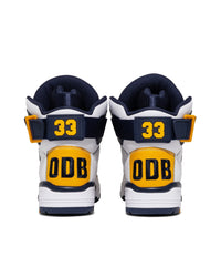 33 HI x ODB White/Navy/Yellow PREORDER - Ewing Athletics