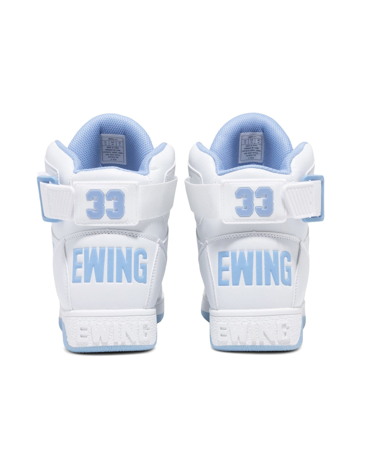 33 HI x ORION REBOUND White/Carolina Blue - Ewing Athletics