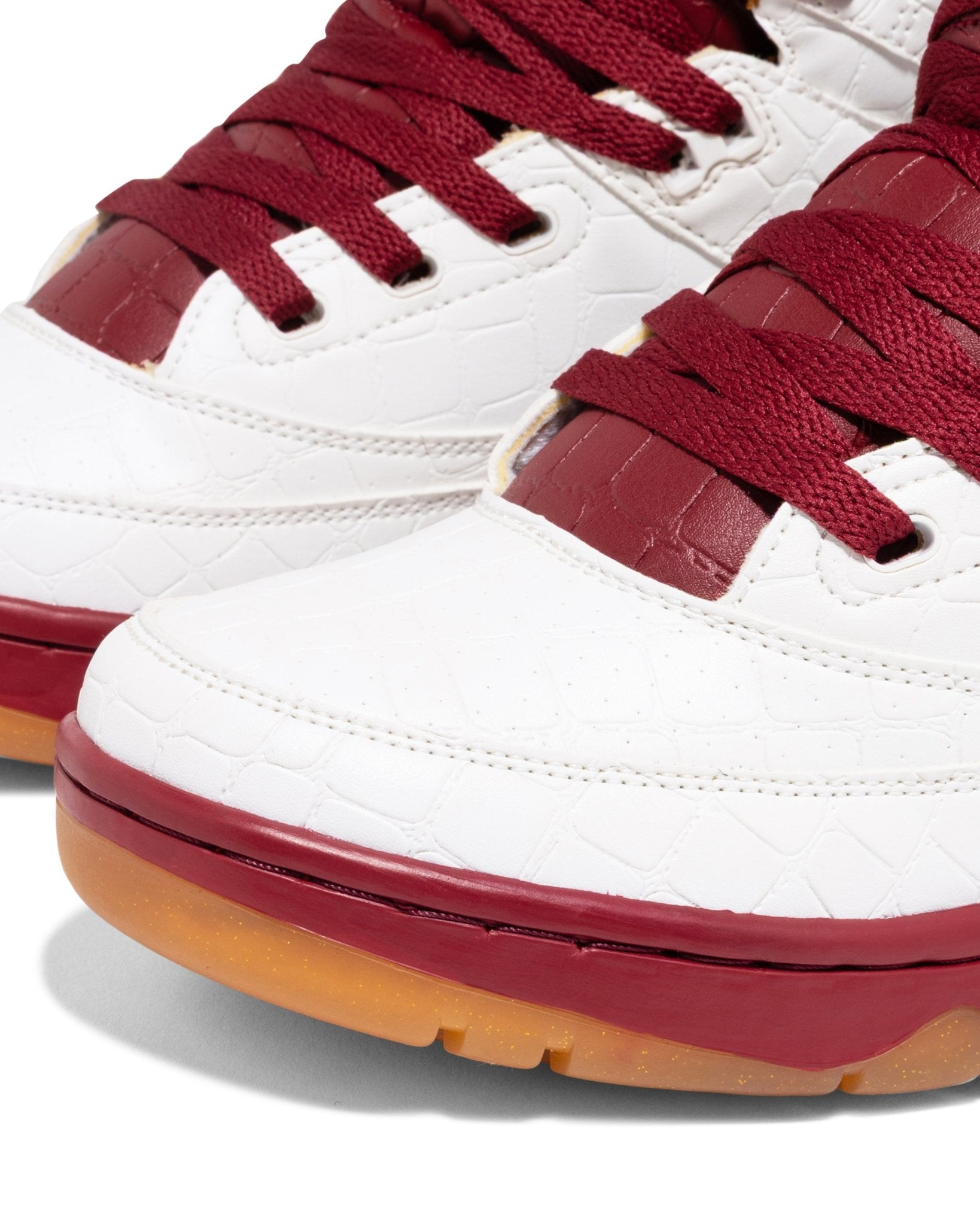 33 HI x PIMP C White/Burgundy/Gold PREORDER - Ewing Athletics