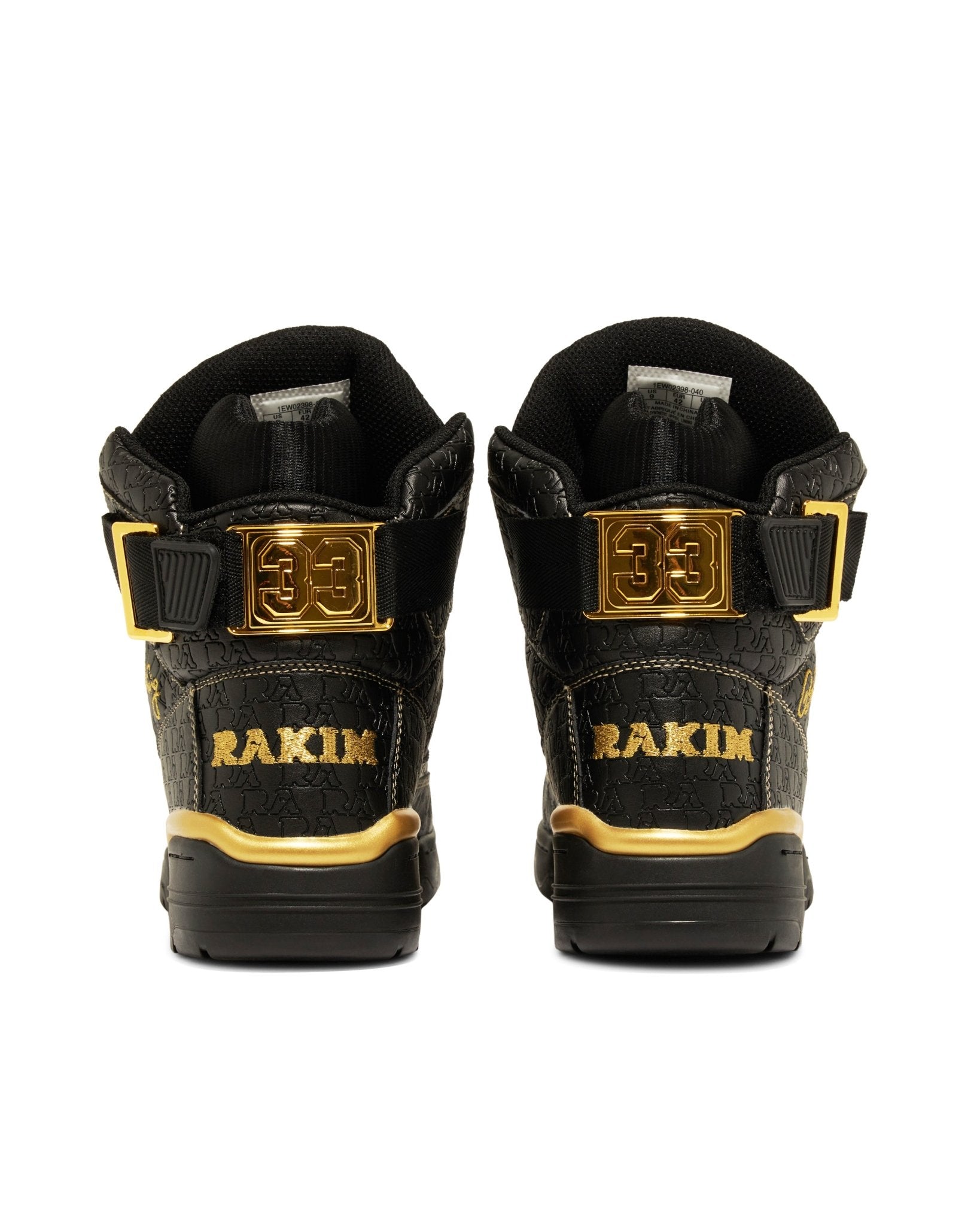 33 HI x RAKIM Black/Gold - Ewing Athletics