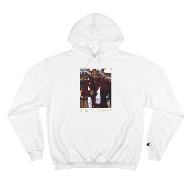 Ol Dirty Bastard this Champion hoodie costed a lot Ewing Athletics