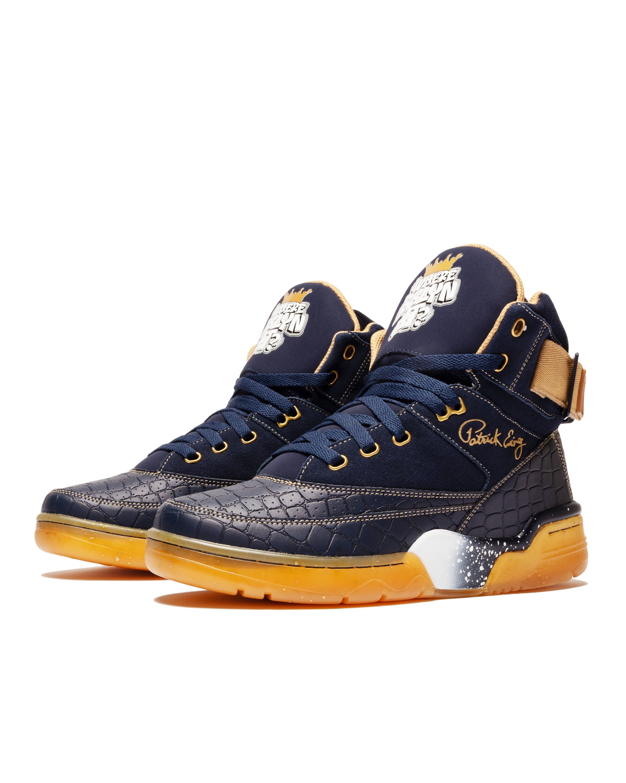 33 HI Navy/Gold WHERE BROOKLYN AT?