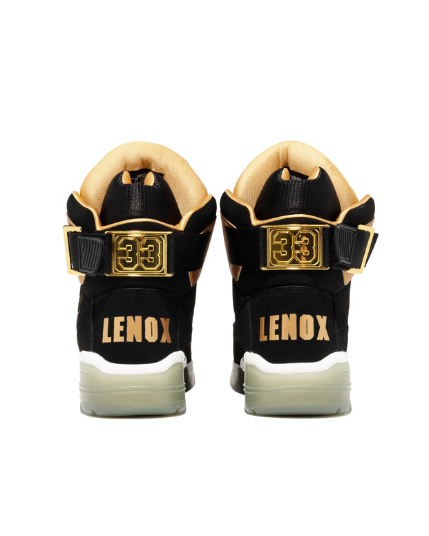 33 HI x BIG L Black Gold Ice Ewing Athletics