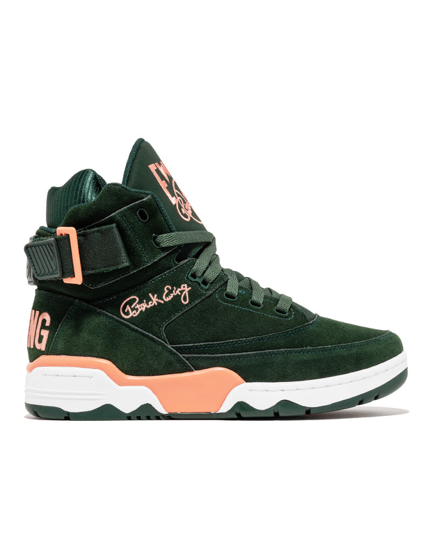 33 HI Green Pink White Ewing Athletics