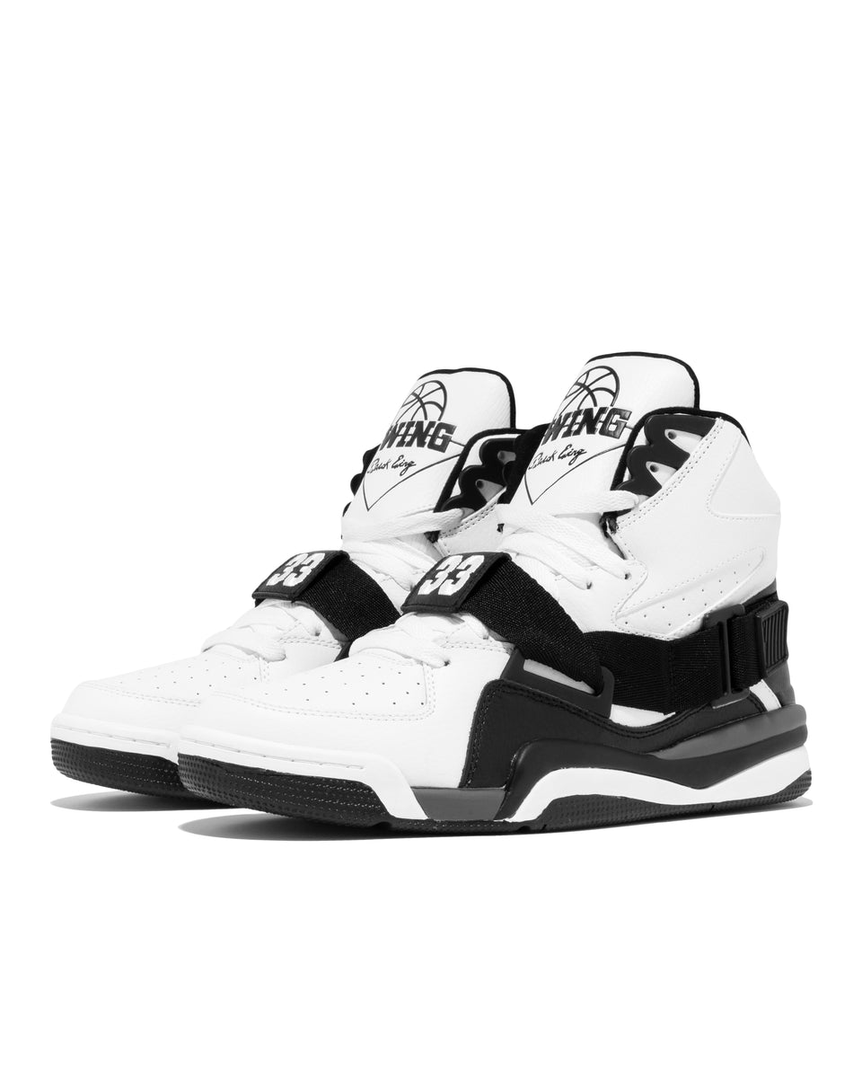 The Concept Shoe | White, Black & Grey – Ewing Athletics