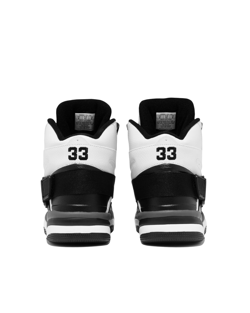 The Concept Shoe | White, Black & Grey – Ewing Athletics