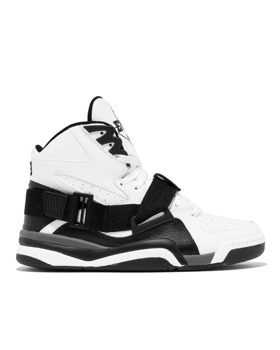 The Concept Shoe | White, Black & Grey – Ewing Athletics