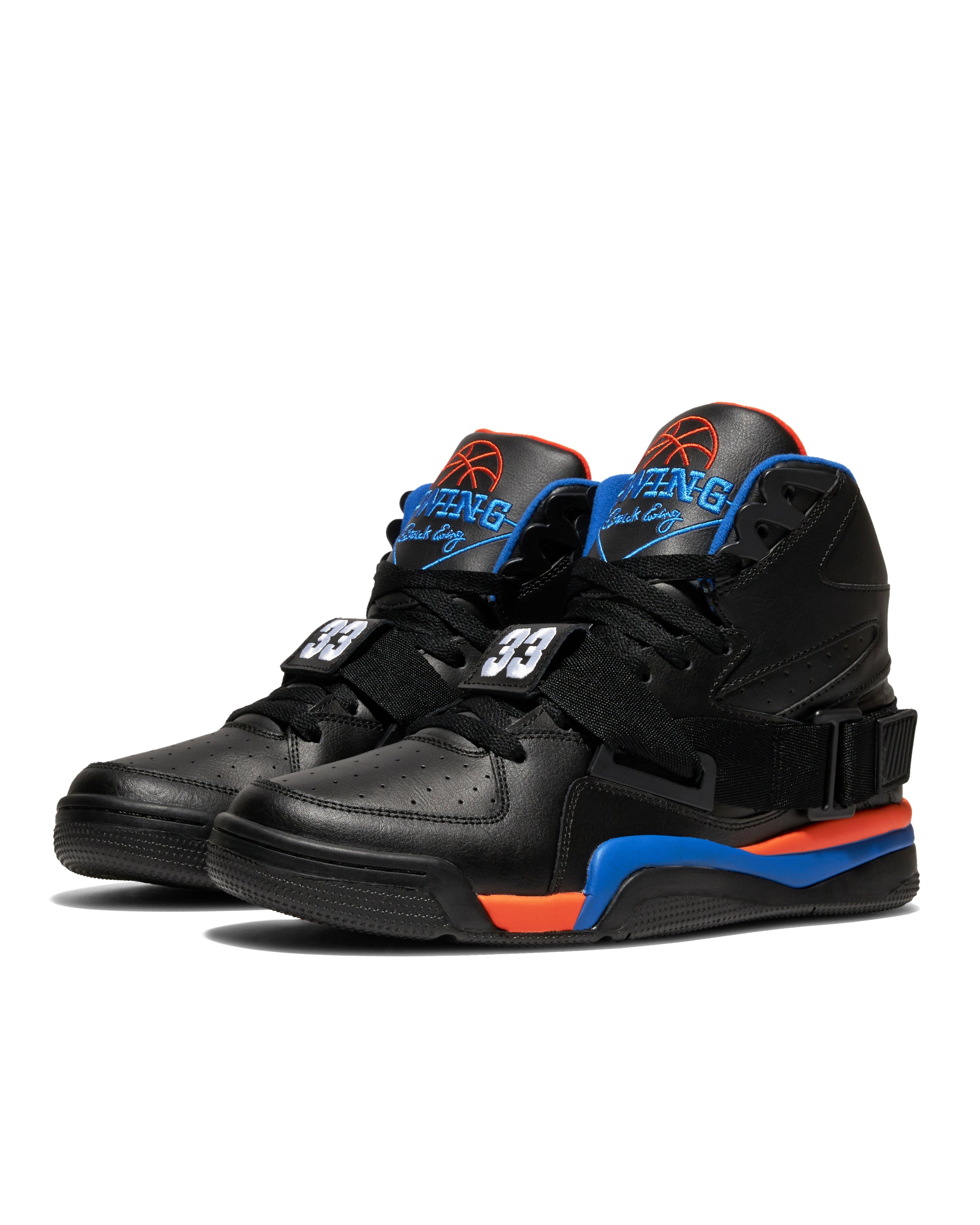 The Concept Shoe Black Blue Orange Ewing Athletics