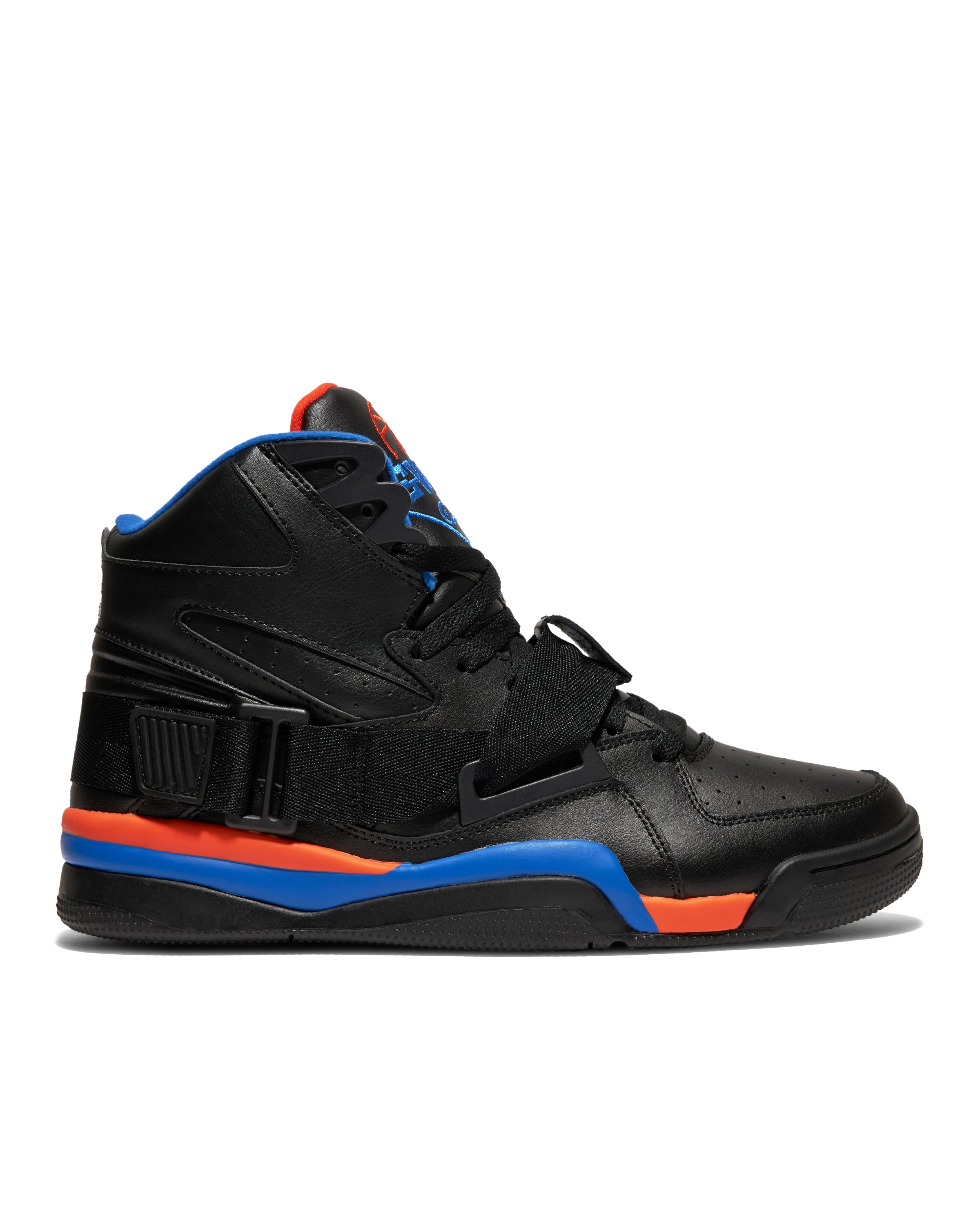 Blue and orange patrick ewing shoes online