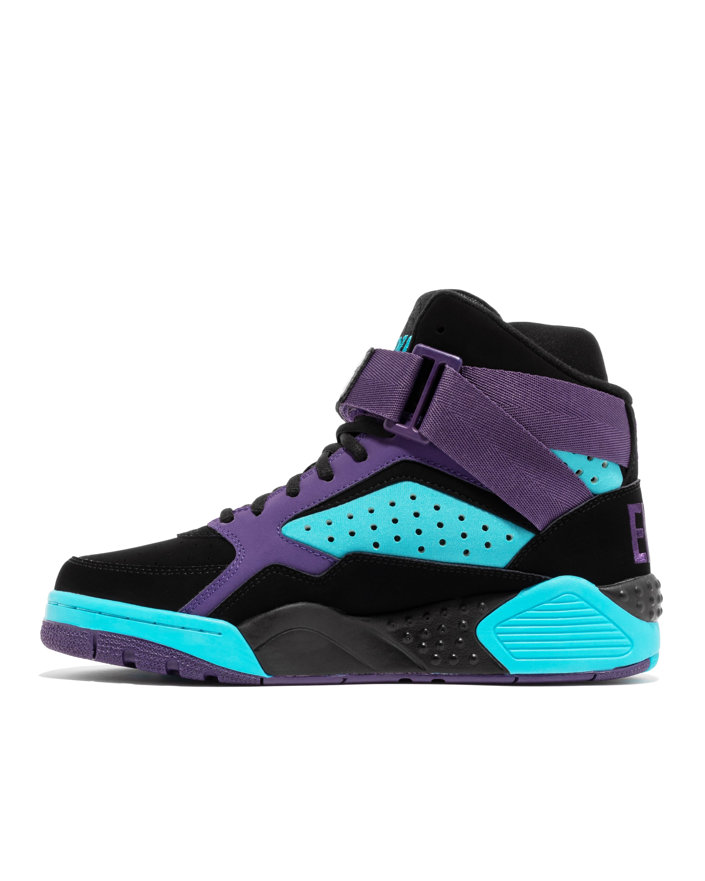 Black, Purple & Teal Focus Sneaker – Ewing Athletics